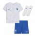 Frankrig Matteo Guendouzi #6 Udebanetrøje Børn VM 2022 Kortærmet (+ Korte bukser)